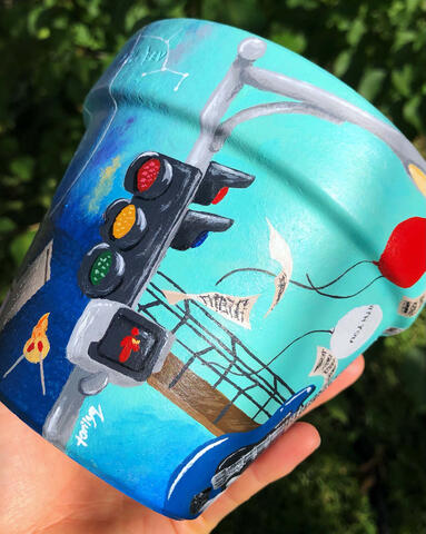 'Rock With You' SEVENTEEN inspired pot design