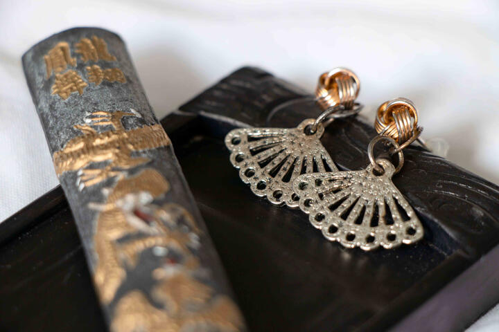 Remade by V up-cycled jewellery photoshoot